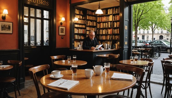 Les cafés littéraires de Paris : où lire en buvant un café ?